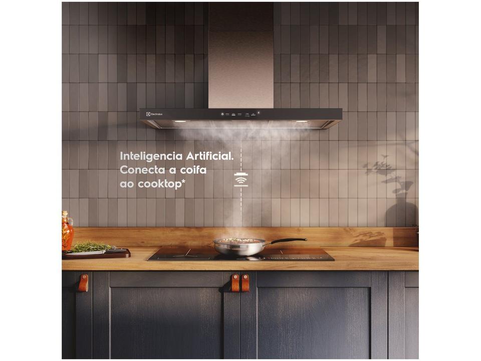 Coifa de Parede Electrolux 90cm Inox 5 Bocas Experience CE9TF - 4