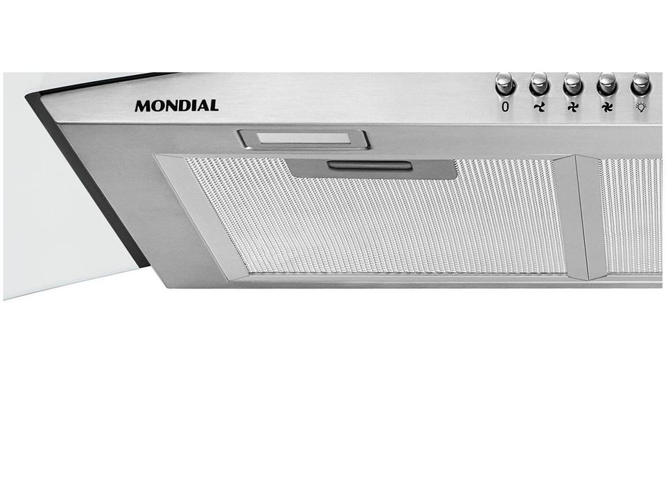 Coifa de Parede Mondial 90cm até 6 Bocas Vidro Curvo CF90-01 - 20