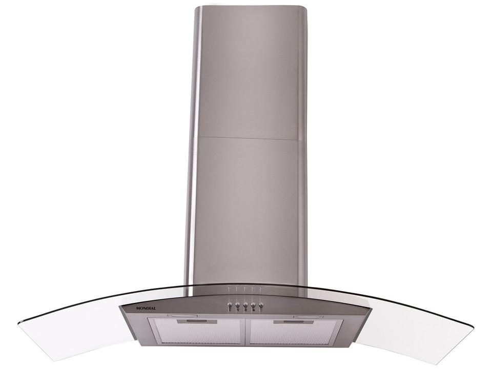 Coifa de Parede Mondial 90cm até 6 Bocas Vidro Curvo CF90-01 - 9