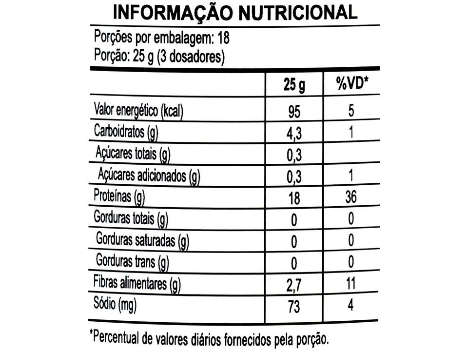 Colágeno Hidrolisado Nutrify Collagen Pro em Pó - 450g Chá Branco com Lichia Natural - 5