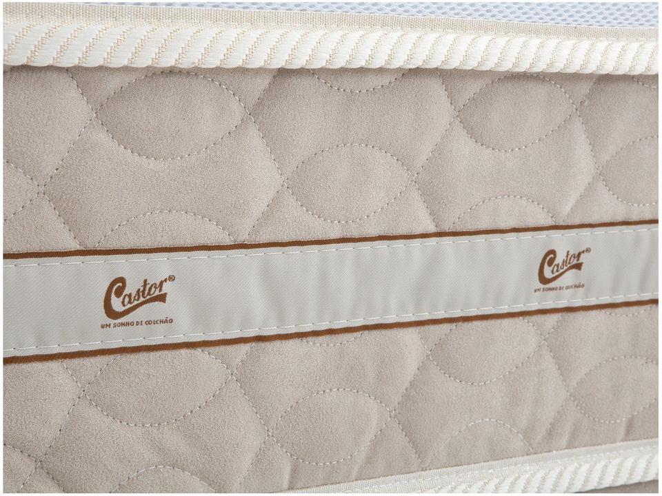 Colchão Casal Castor Mola Ensacadas/Pocket - 10