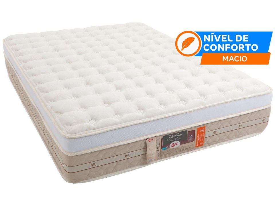 Colchão Casal Castor Mola Ensacadas/Pocket - 1