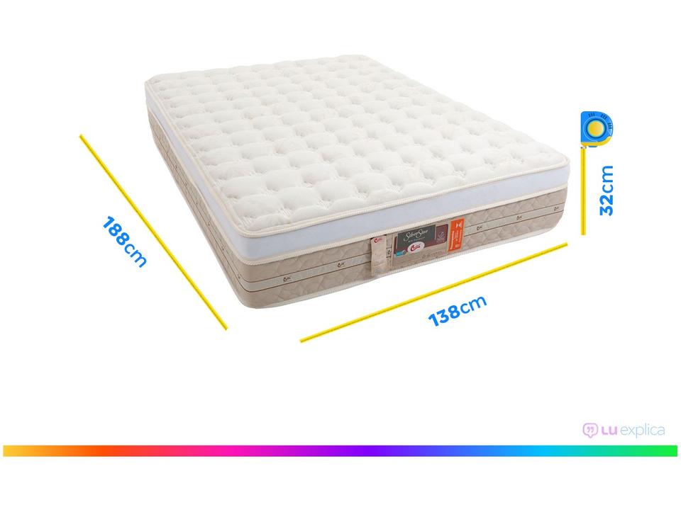 Colchão Casal Castor Mola Ensacadas/Pocket - 14