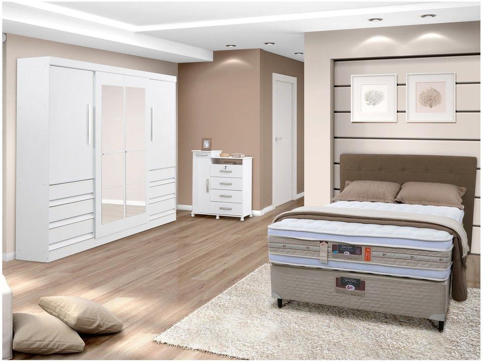 Colchão Casal Castor Mola Ensacadas/Pocket 34cm de Altura Silver Star - 5