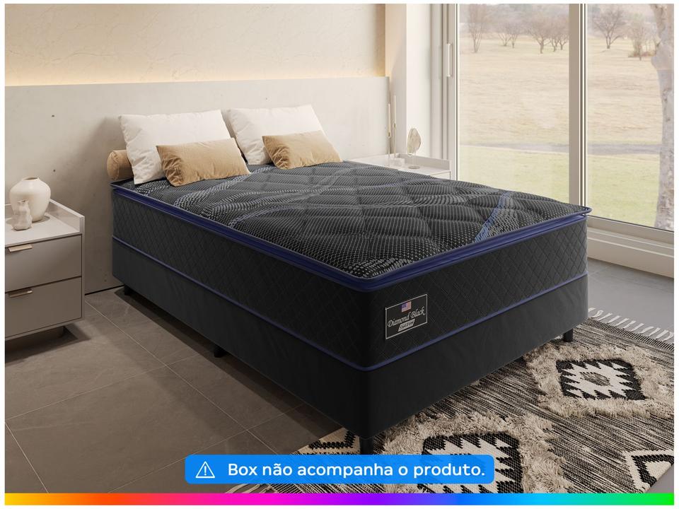 Colchão Casal Gazin de Molas Ensacadas 32x138x188cm Diamond Black - 3