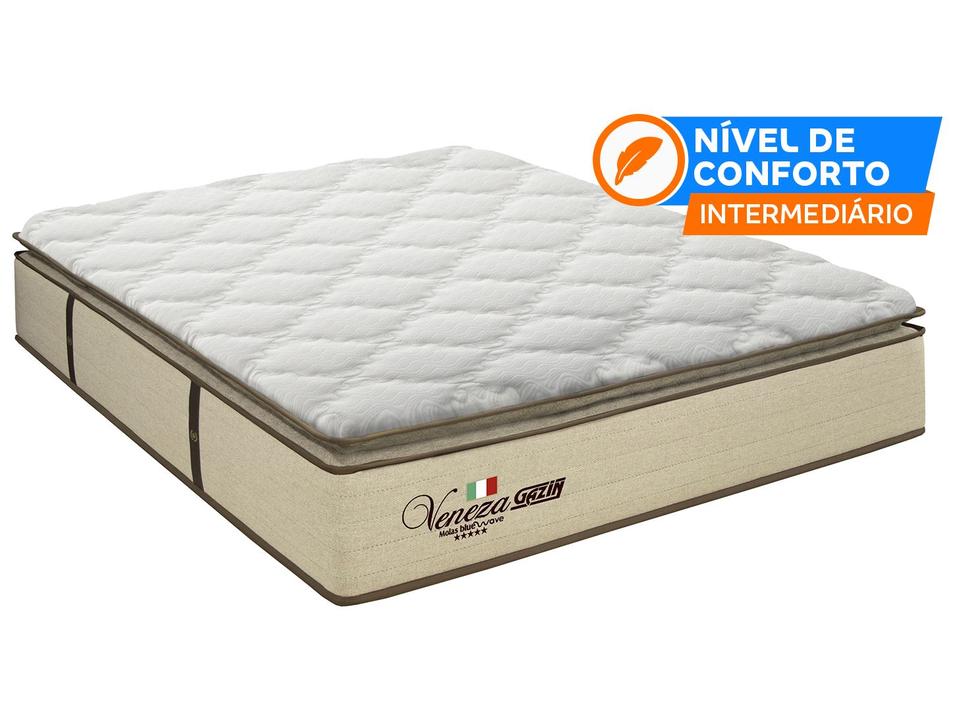 Colchão Casal Gazin de Molas Ensacadas 35x138x188cm Veneza - 1