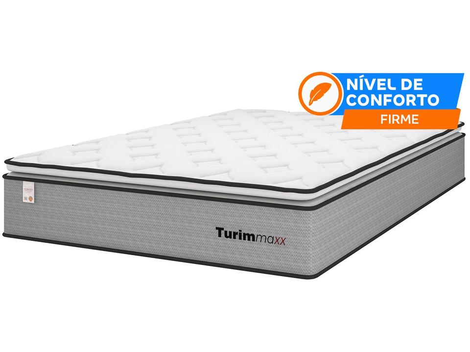 Colchão Casal Plumatex Colchões de Molas Ensacadas 28x138x188cm Turim Maxx - 1
