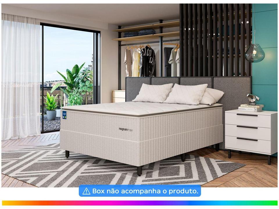 Colchão Casal Plumatex de Mola Ensacada 138x34x188cm Magnum Maxx - 6