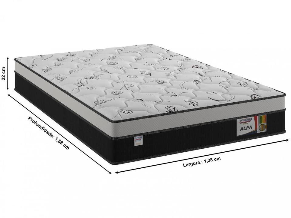 Colchão Casal Plumatex de Molas Ensacadas - 7