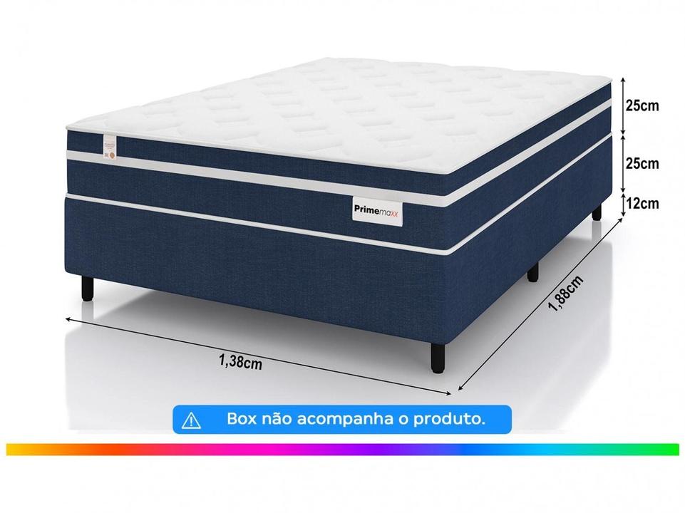 Colchão Casal Plumatex de Molas Ensacadas 25x138x188cm Prime Maxx - 5