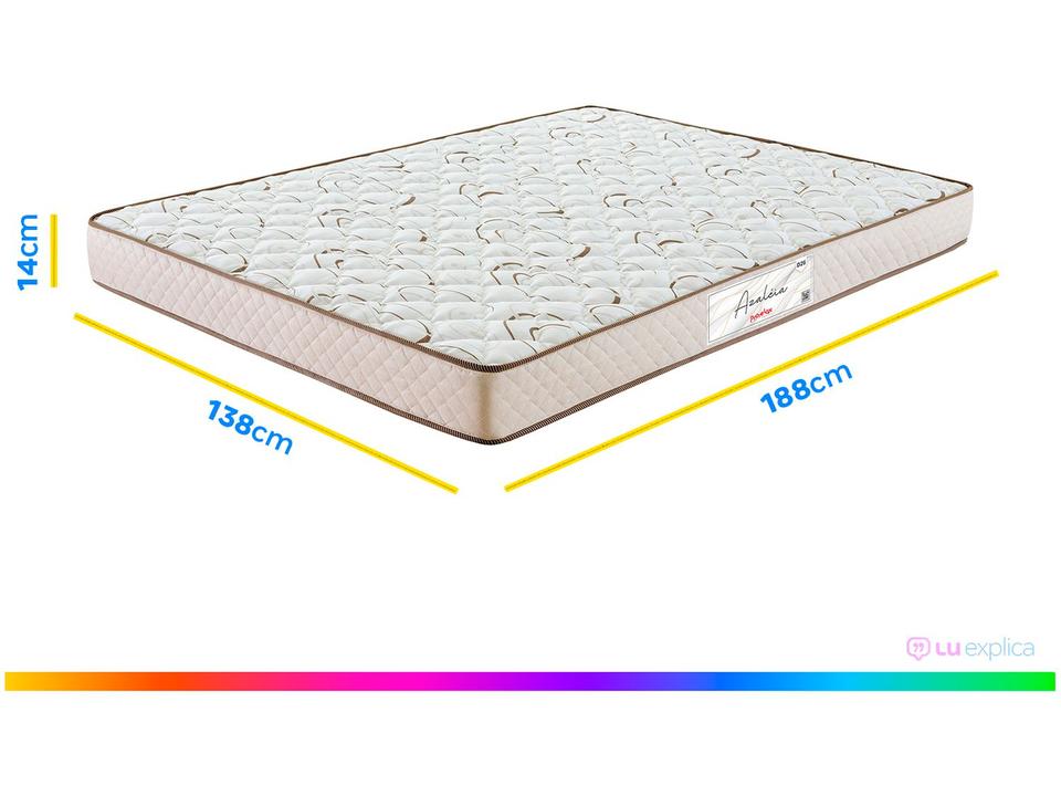 Colchão Casal Prorelax de Espuma D26 14x138x188cm Azaléia - 6
