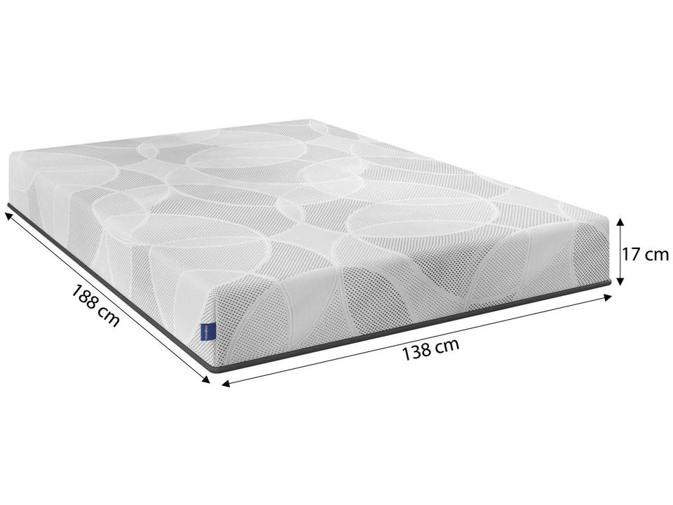 Colchão Casal Umaflex de Espuma D33 17x138x188cm Fit Firm - 4
