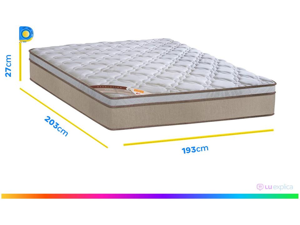 Colchão King Castor Mola Pocket - 3