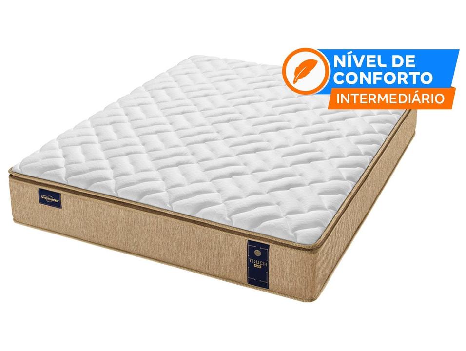 Colchão Queen Americanflex de Molas Ensacadas 34x158x198cm Touch Amx - 1