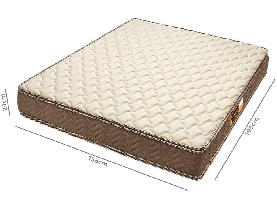 Colchão Queen Americanflex Ortopédico - Espuma D-33 24cm de Alt. Pró-Coluna - 3