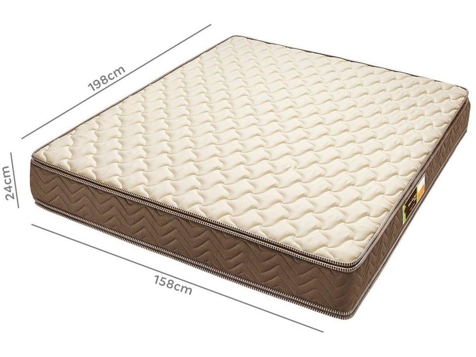 Colchão Queen Americanflex Ortopédico - Espuma D-45 24cm de Alt. Pró-Coluna - 3