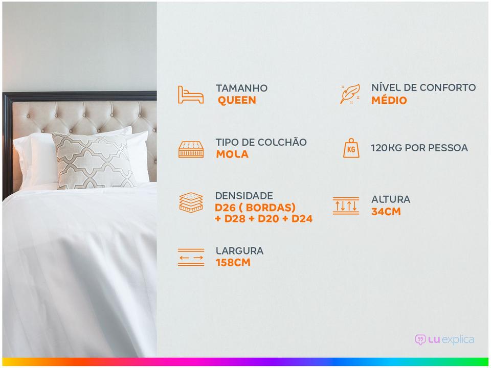 Colchão Queen Castor Mola - 2