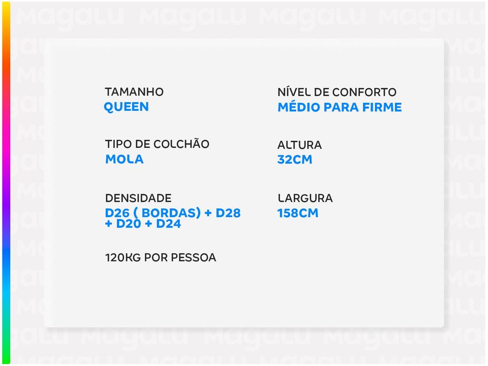 Colchão Queen Castor Mola Pocket - 2