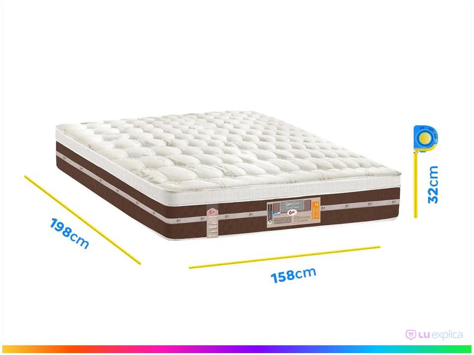 Colchão Queen Castor Mola Pocket - 3