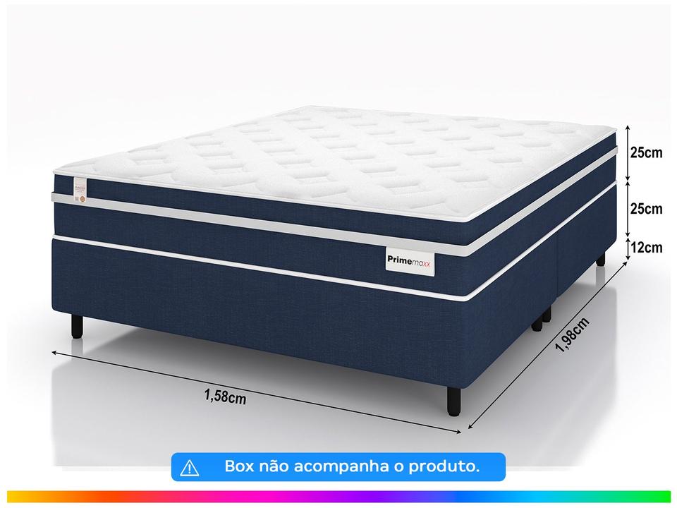 Colchão Queen Plumatex de Molas Ensacadas 25x158x198cm Prime Maxx - 3