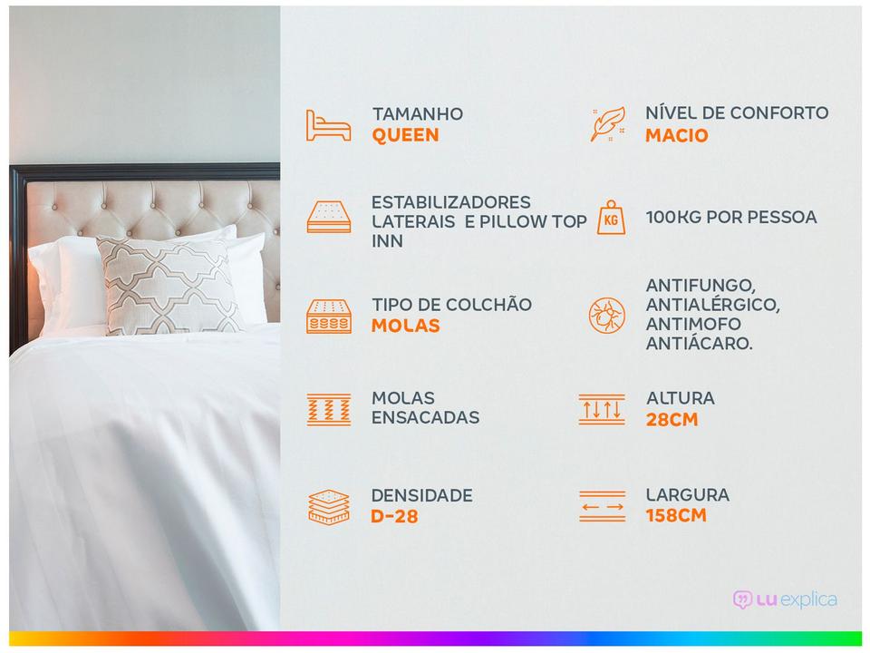 Colchão Queen Plumatex Mola Ensacada - 2