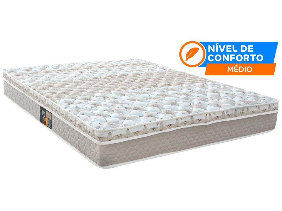 Colchão Queen Size Castor Mola Pocket 25cm de Alt. Sleep Class One Face - 1