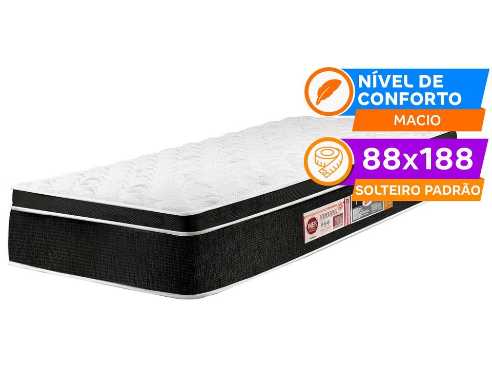 Colchão Solteiro Castor Espuma D33 88x188cm - 1