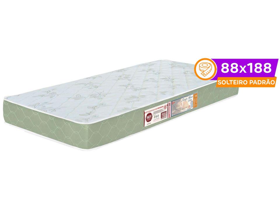 Colchão Solteiro Castor Espuma D33 88x188cm - 1