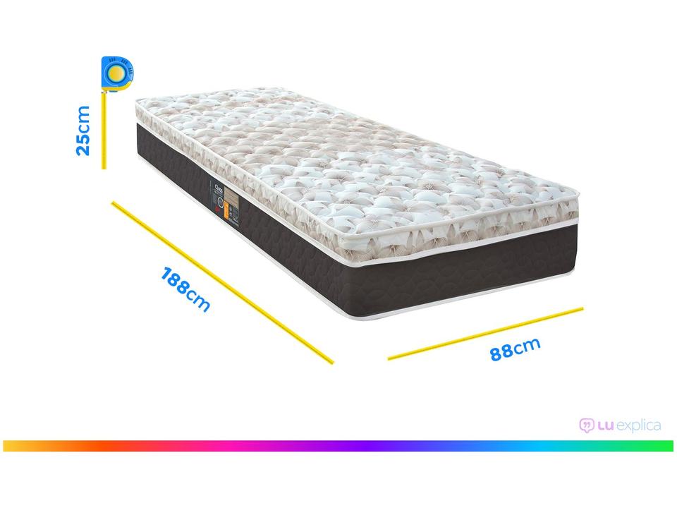 Colchão Solteiro Castor Mola Ensacadas/Pocket - 3