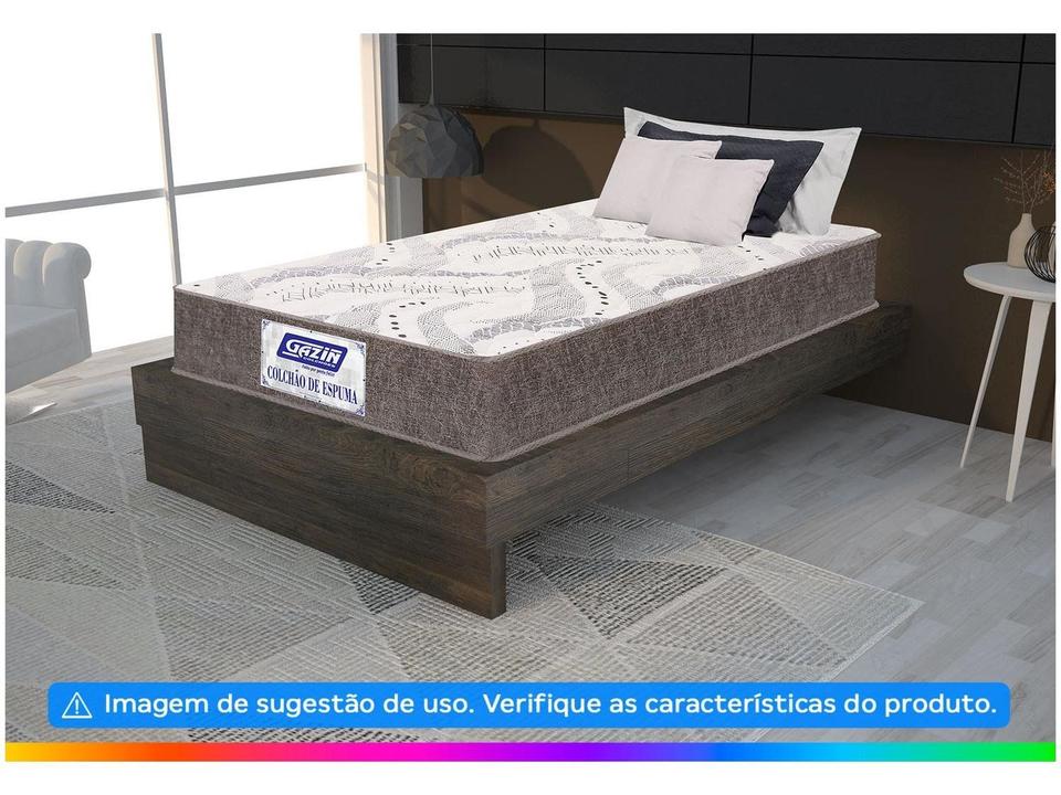 Colchão Solteiro Gazin de Espuma D20 12x78x188 - 4