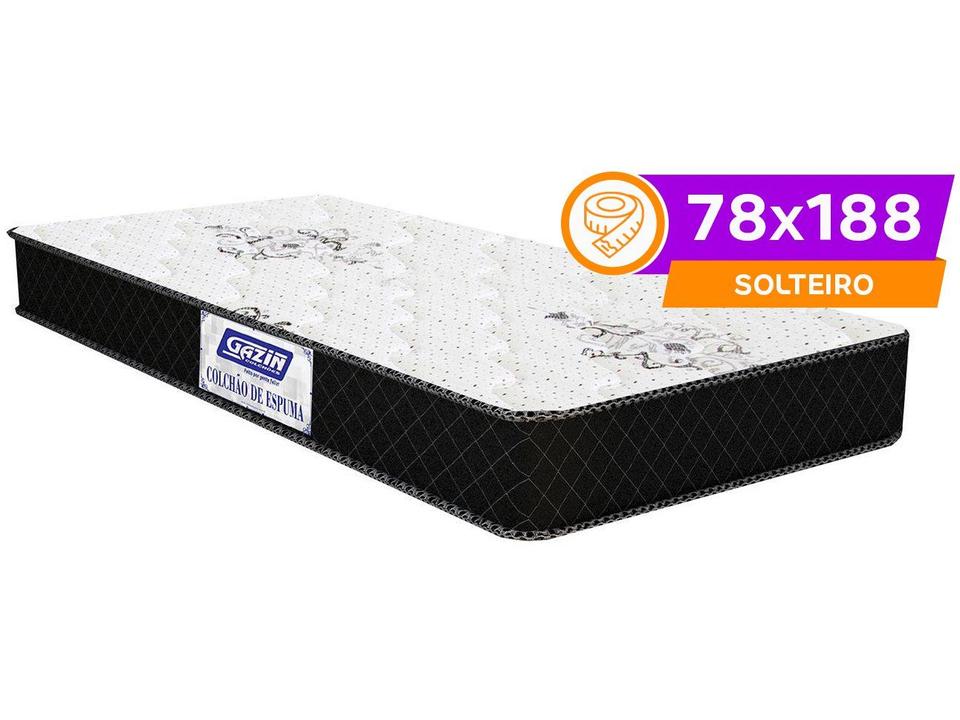 Colchão Solteiro Gazin de Espuma D33 15x78x188cm - 1
