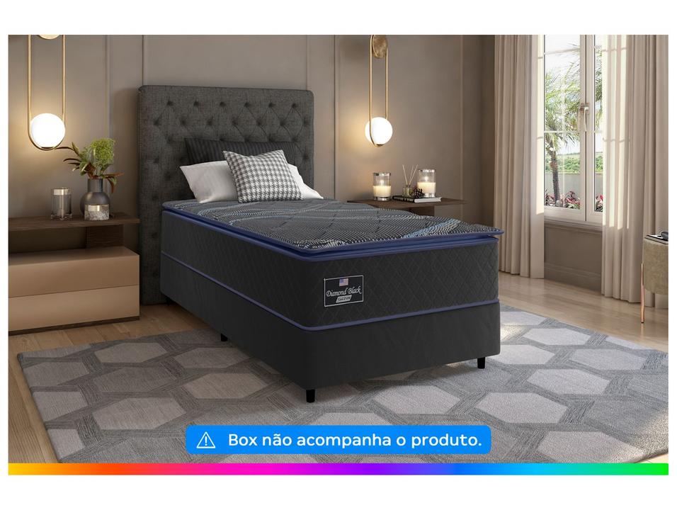 Colchão Solteiro Gazin de Molas Ensacadas 32x88x188cm Diamond Black - 3