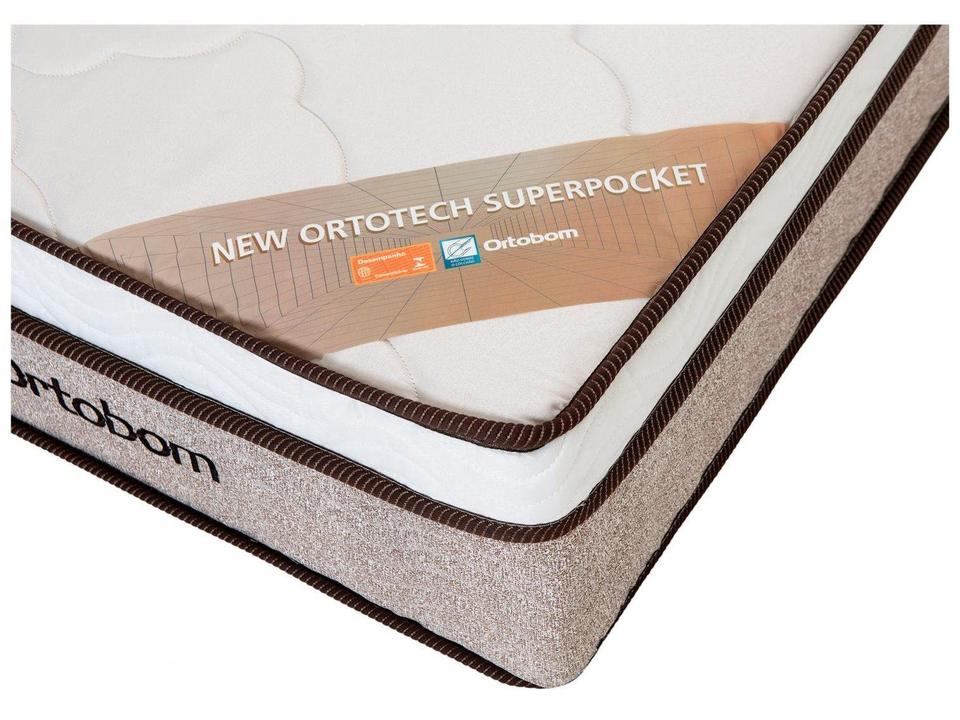 Colchão Solteiro Ortobom de Mola 30x88x188cm - 9