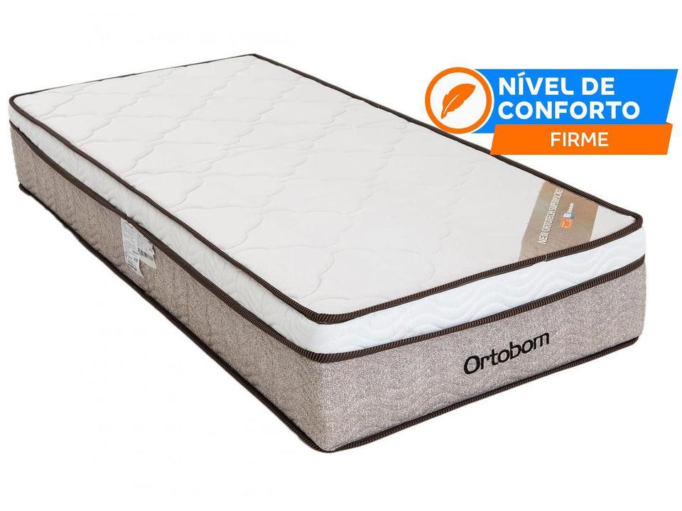 Colchão Solteiro Ortobom de Mola 30x88x188cm New Ortotech - 1