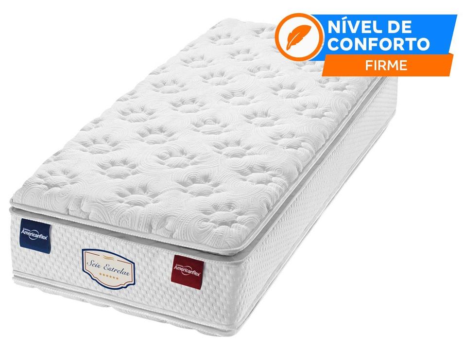 Colchão Solteiro Padrão Americanflex de Espuma D45 28x88x188cm Clinoflex Bambu - 1