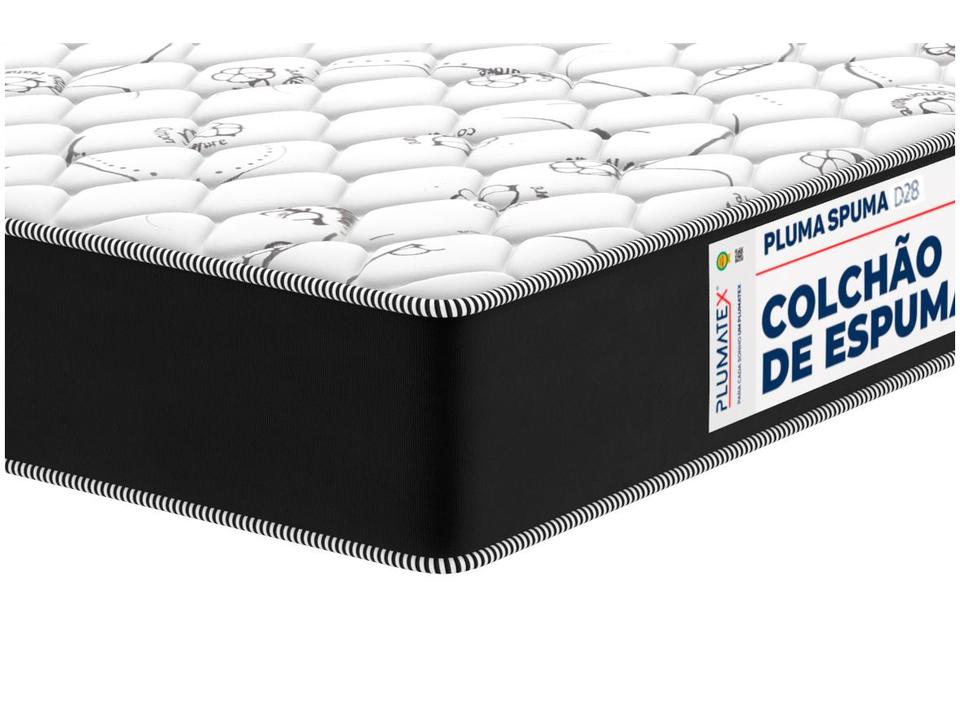 Colchão Solteiro Plumatex de Espuma D28 14x88x188cm Plumaspuma - 3