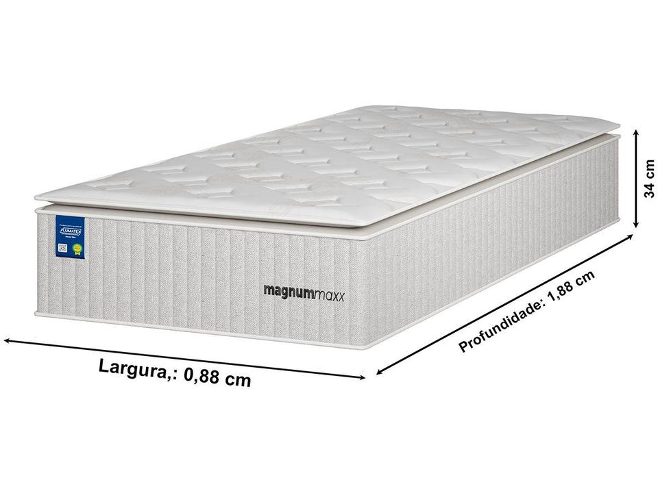 Colchão Solteiro Plumatex de Mola Ensacada - 6