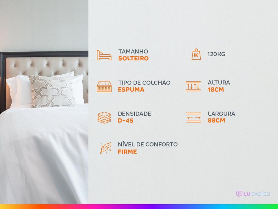 Colchão Solteiro Prorelax de Espuma D-45 - 2