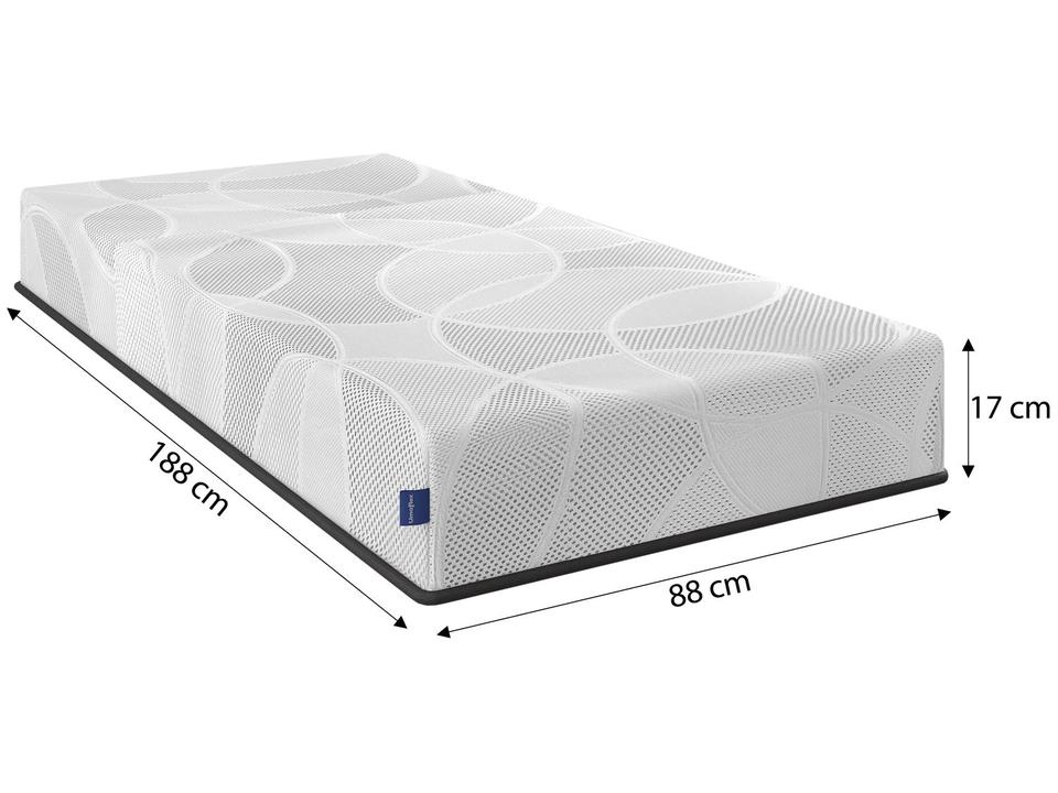 Colchão Solteiro Umaflex de Espuma D33 17x88x188cm Fit Firm - 4