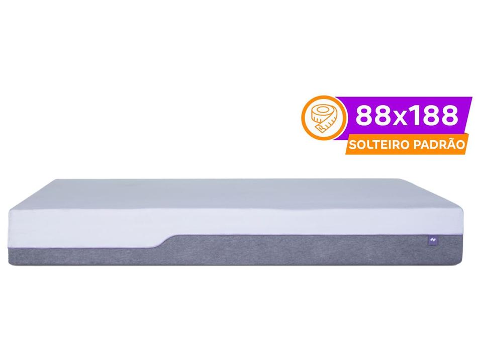 Colchão Solteiro Zissou de Mola Ensacadas 25x88x188cm  Spark by Zissou Equilibrado Z157LP - 1