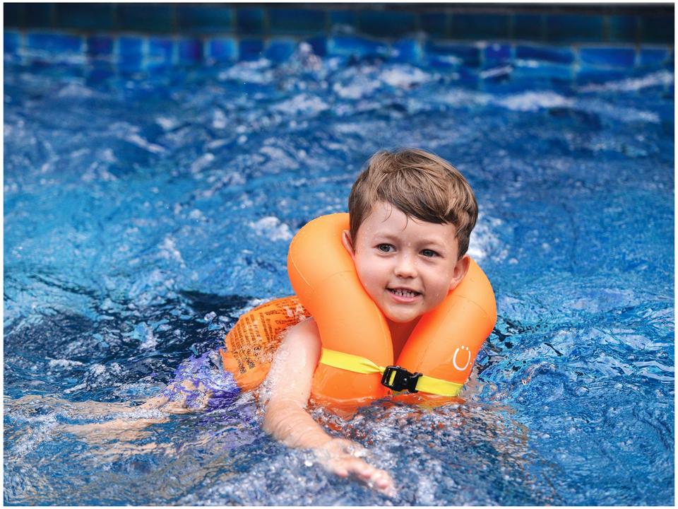 Colete Inflável Infantil Jilong U-ion Laranja - 3