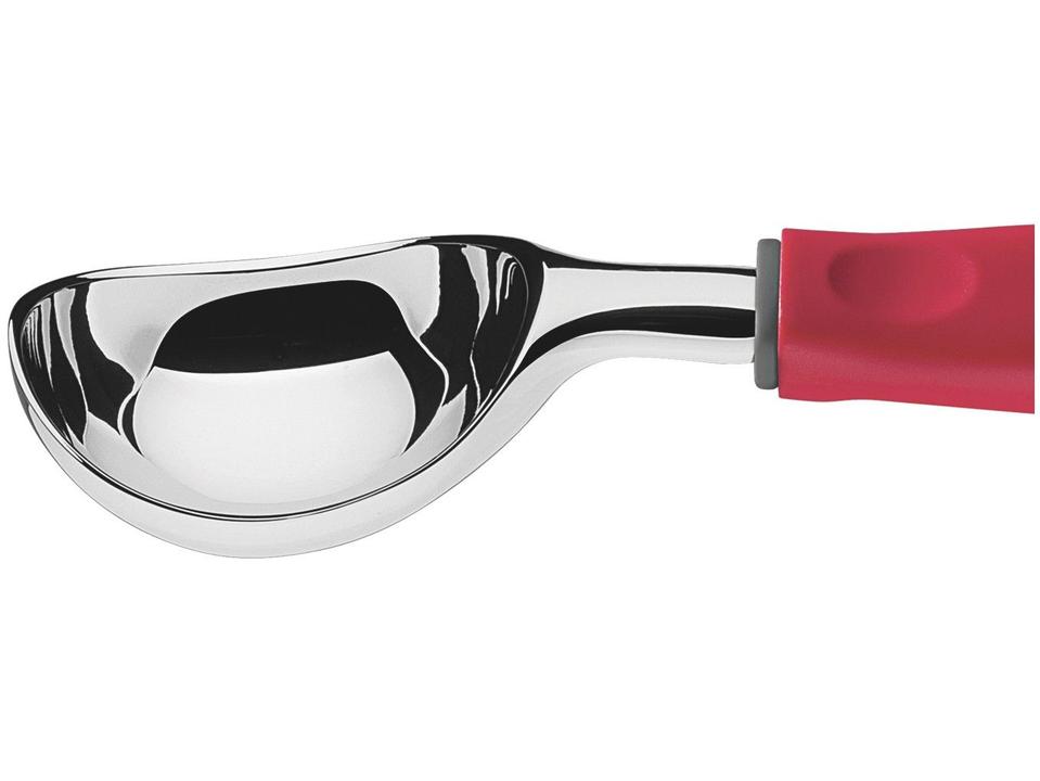 Colher de Sorvete Tramontina Utilitá Vermelha - 2