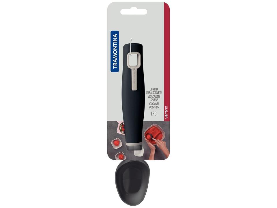 Colher de Sorvete Tramontina Verano Ônix - 1