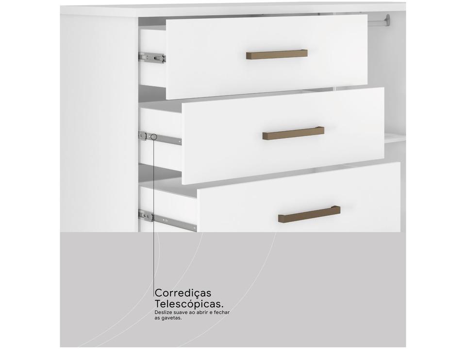 Cômoda 4 Gavetas 1 Porta Demóbile - 5