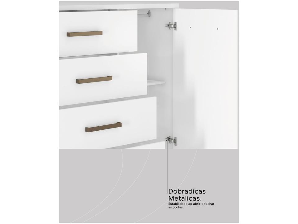 Cômoda 4 Gavetas 1 Porta Demóbile - 6
