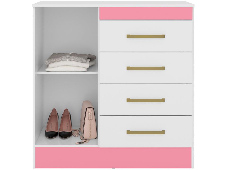 Cômoda 4 Gavetas 1 Porta Demobile Montevideu - 2