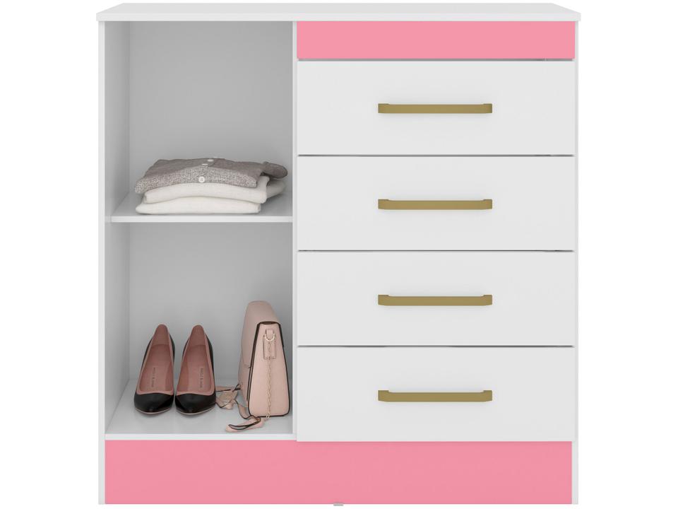 Cômoda 4 Gavetas 1 Porta Demobile Montevideu - 2