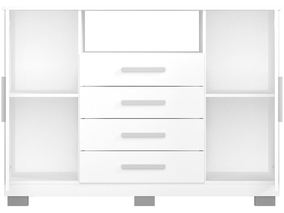 Cômoda 4 Gavetas 2 Portas Araplac Nairóbi - 6