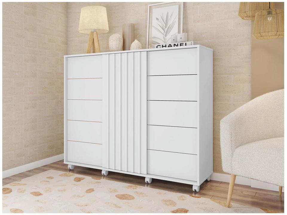 Cômoda 5 Gavetas 2 Portas Caemmun Belize Zios - 3