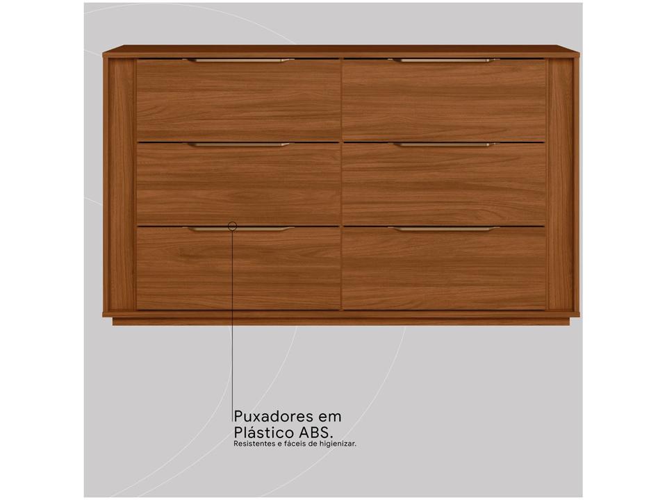Cômoda 6 Gavetas Demóbile Giardino - 9